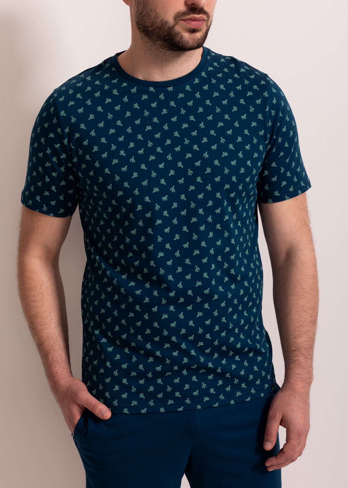 Pijama Bărbați Abel Bumbac TWIN Sofiaman.ro