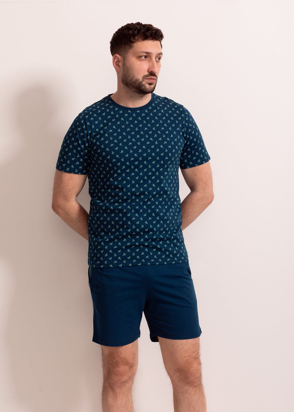 Pijama Bărbați Abel Bumbac TWIN Sofiaman.ro