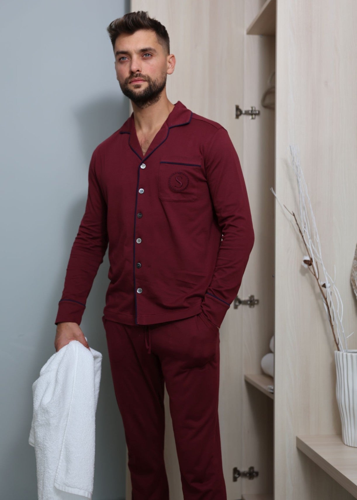 Pijama Bărbați Anton Modal Sofiaman.ro