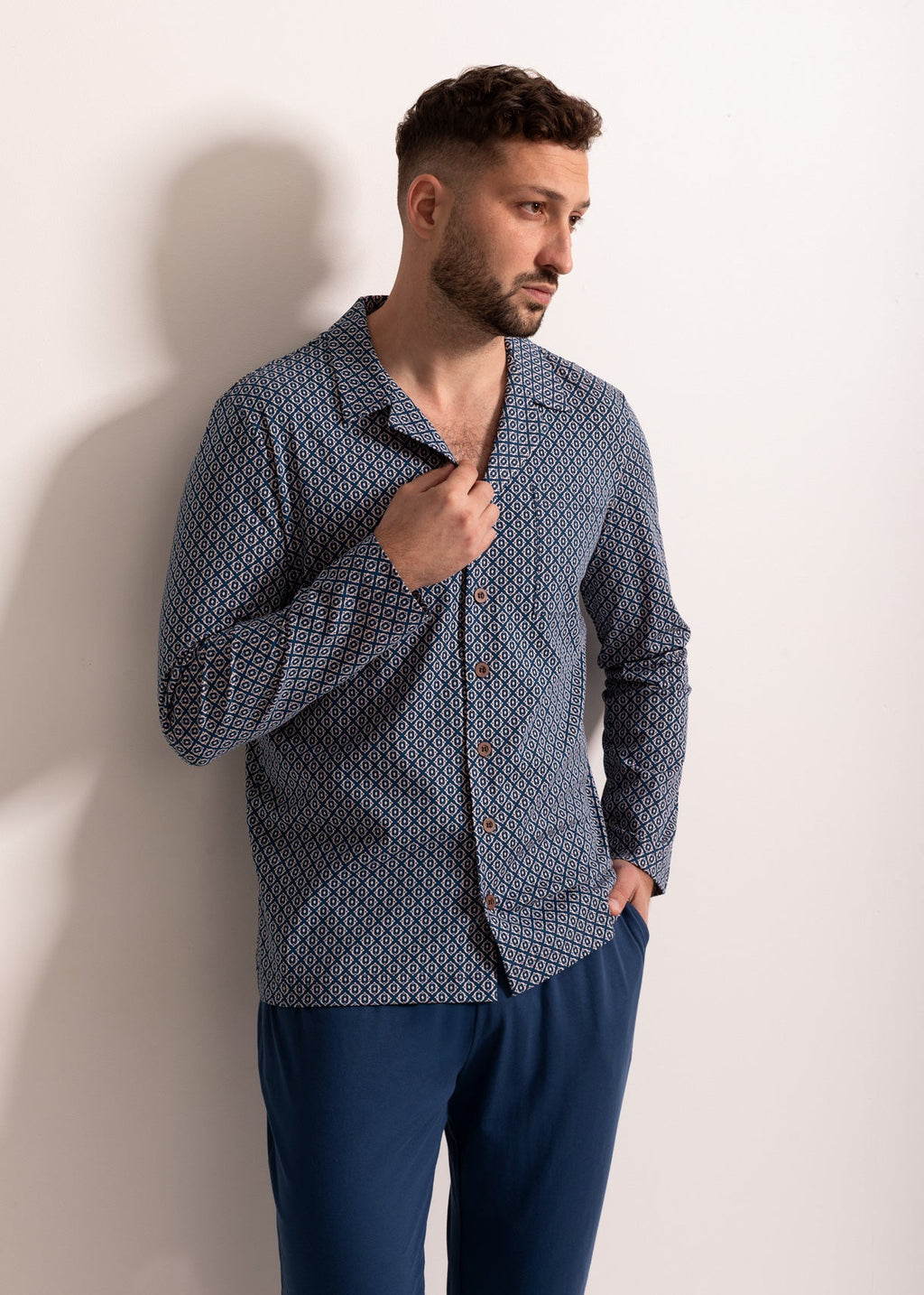 Pijama Bărbați Arlo Bumbac TWIN Sofiaman.ro