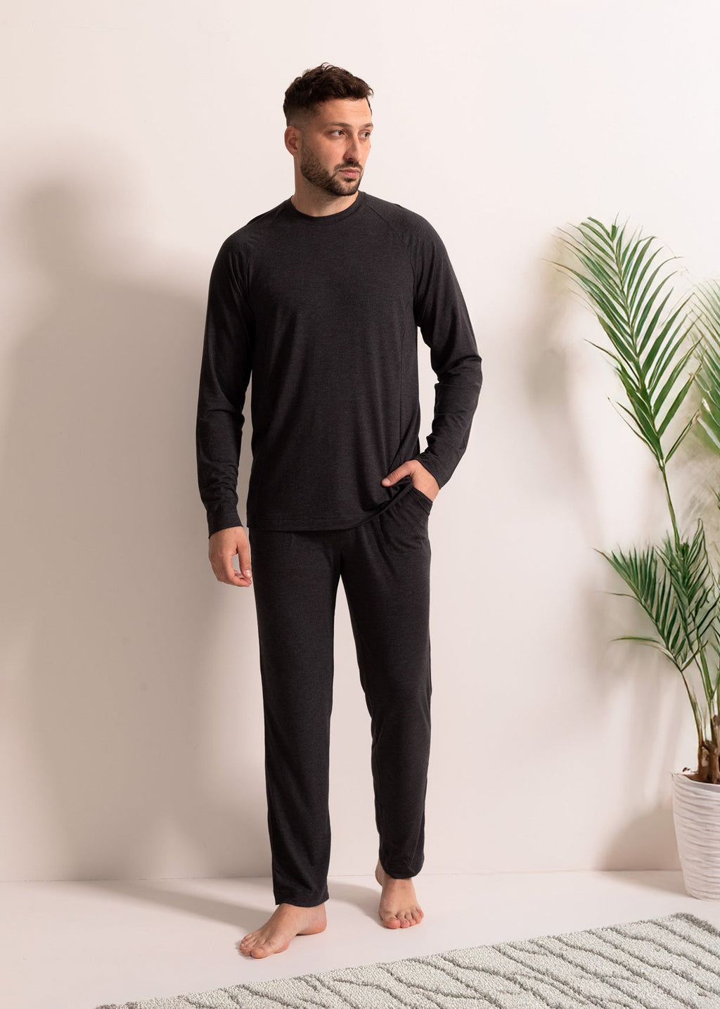 Pijama Bărbați Cameron Micromodal Sofiaman.ro