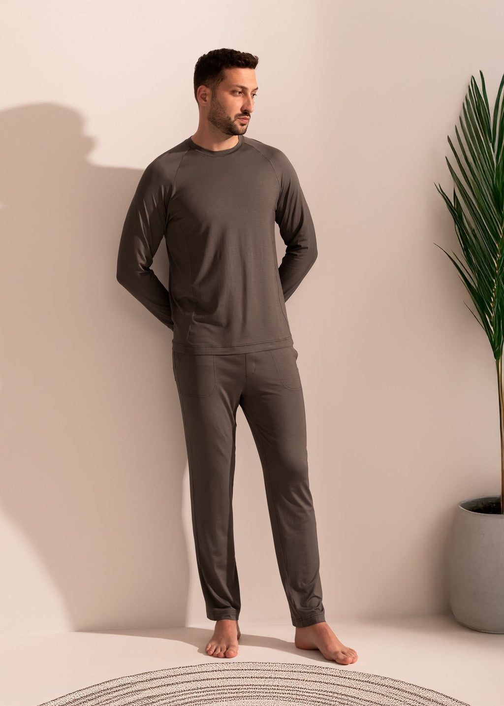 Pijama Bărbați Cameron Micromodal Sofiaman.ro
