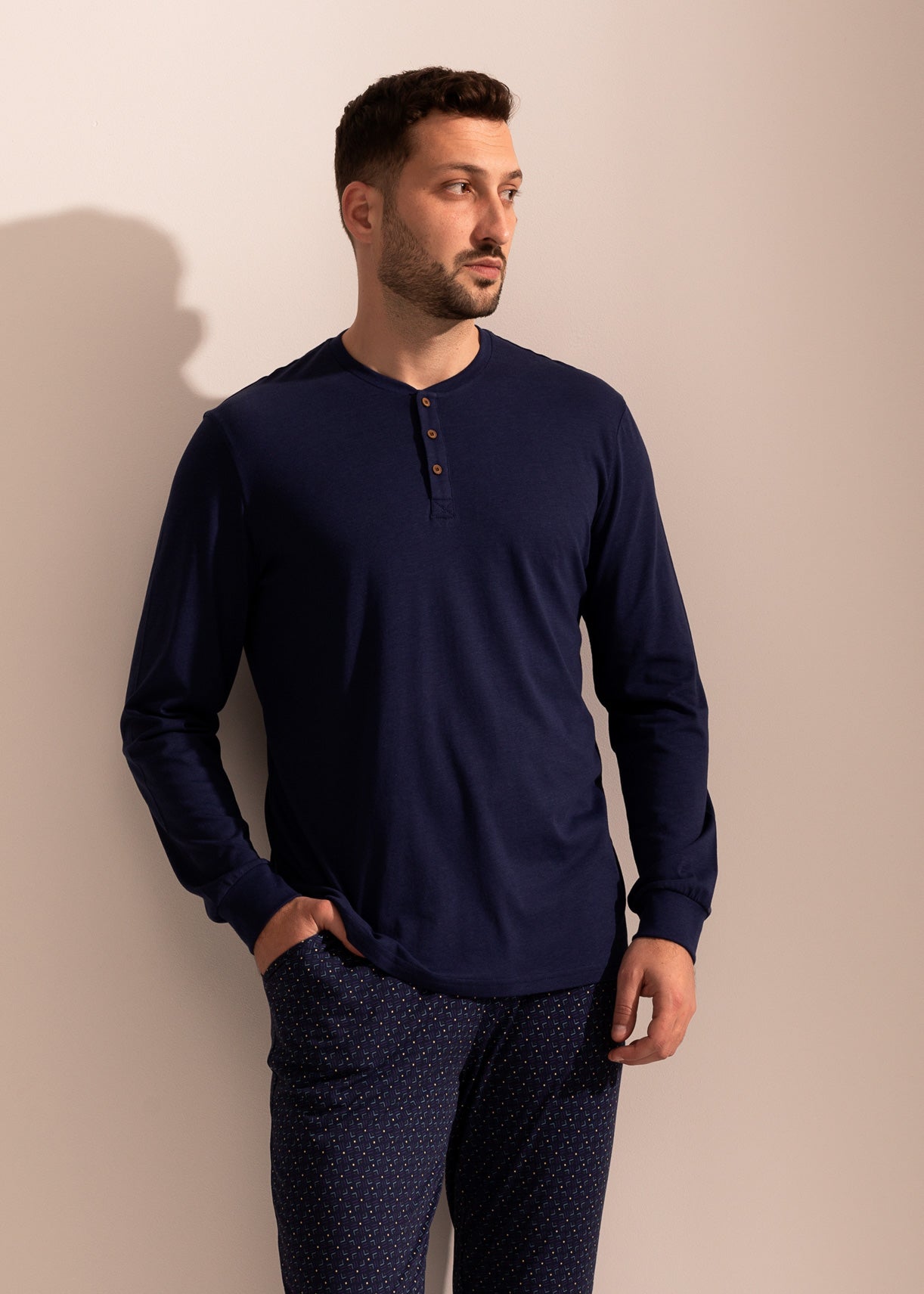 Pijama Bărbați Derek Bambus Sofiaman.ro