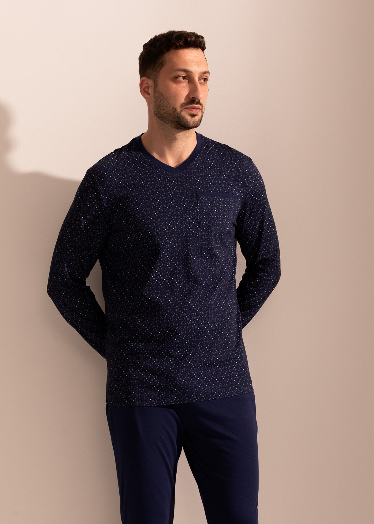 Pijama Bărbați Derek Bambus Sofiaman.ro