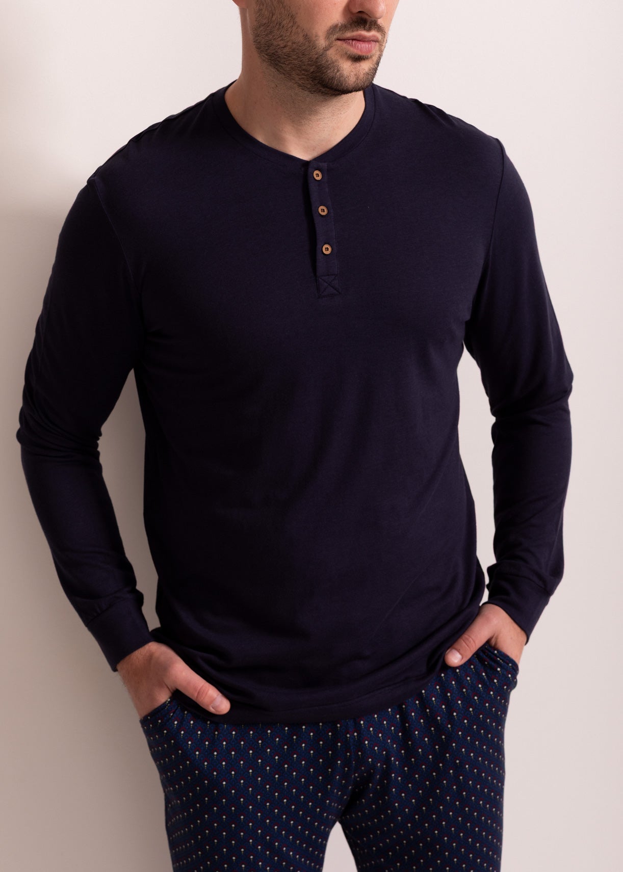 Pijama Bărbați Derek Bambus Sofiaman.ro