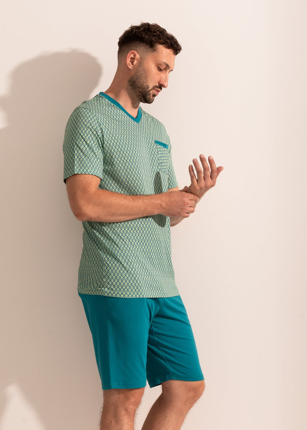 Pijama Bărbați Derek Bambus Sofiaman.ro