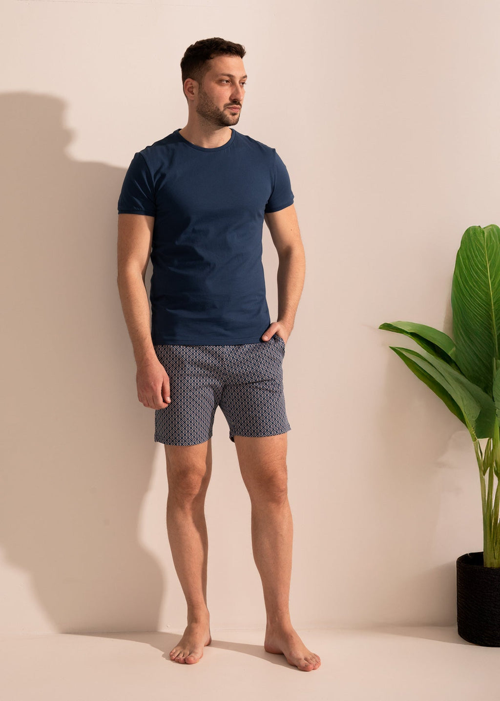 Pijama Bărbați SLIM Arlo Bumbac TWIN Sofiaman.ro