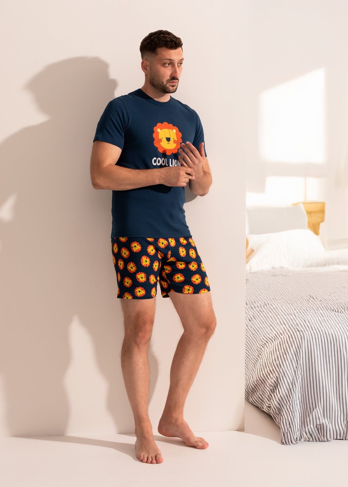 Pijama Bumbac Bărbați Lions Sofiaman.ro