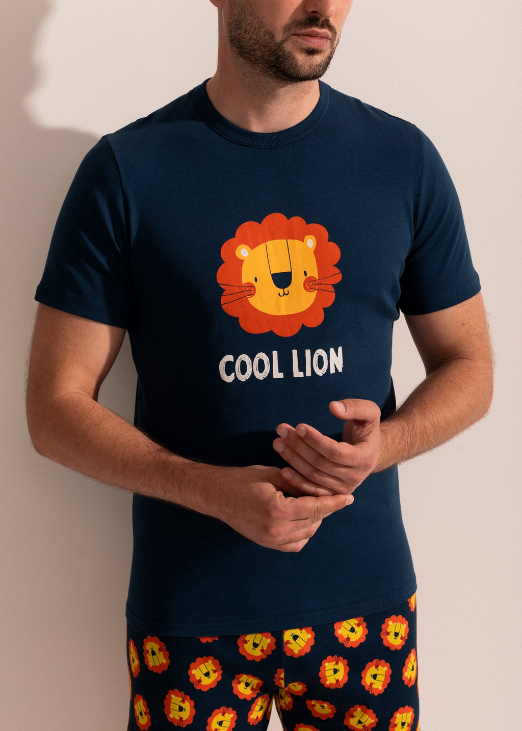 Pijama Bumbac Bărbați Lions Sofiaman.ro