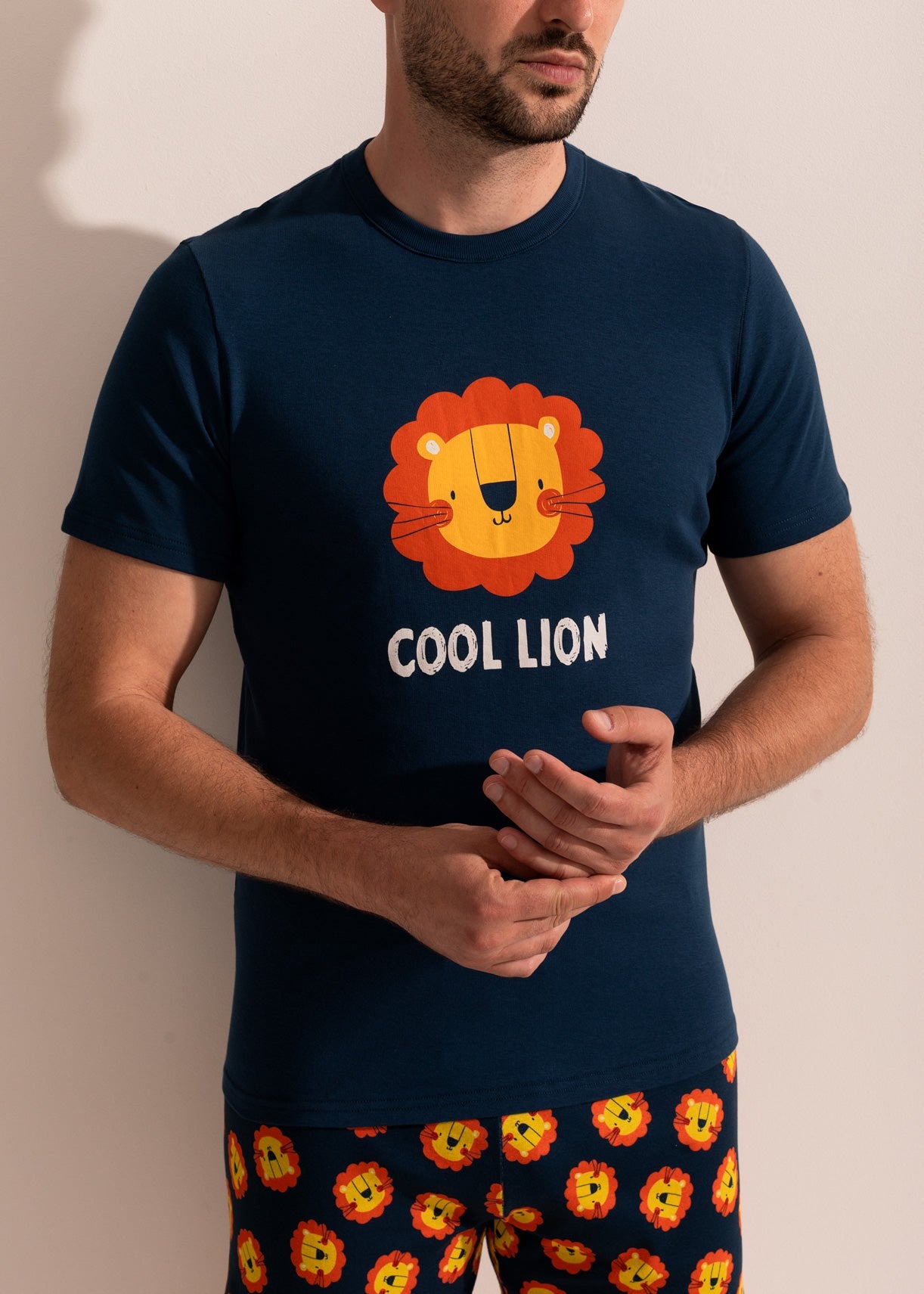 Pijama Bumbac Bărbați Lions Sofiaman.ro