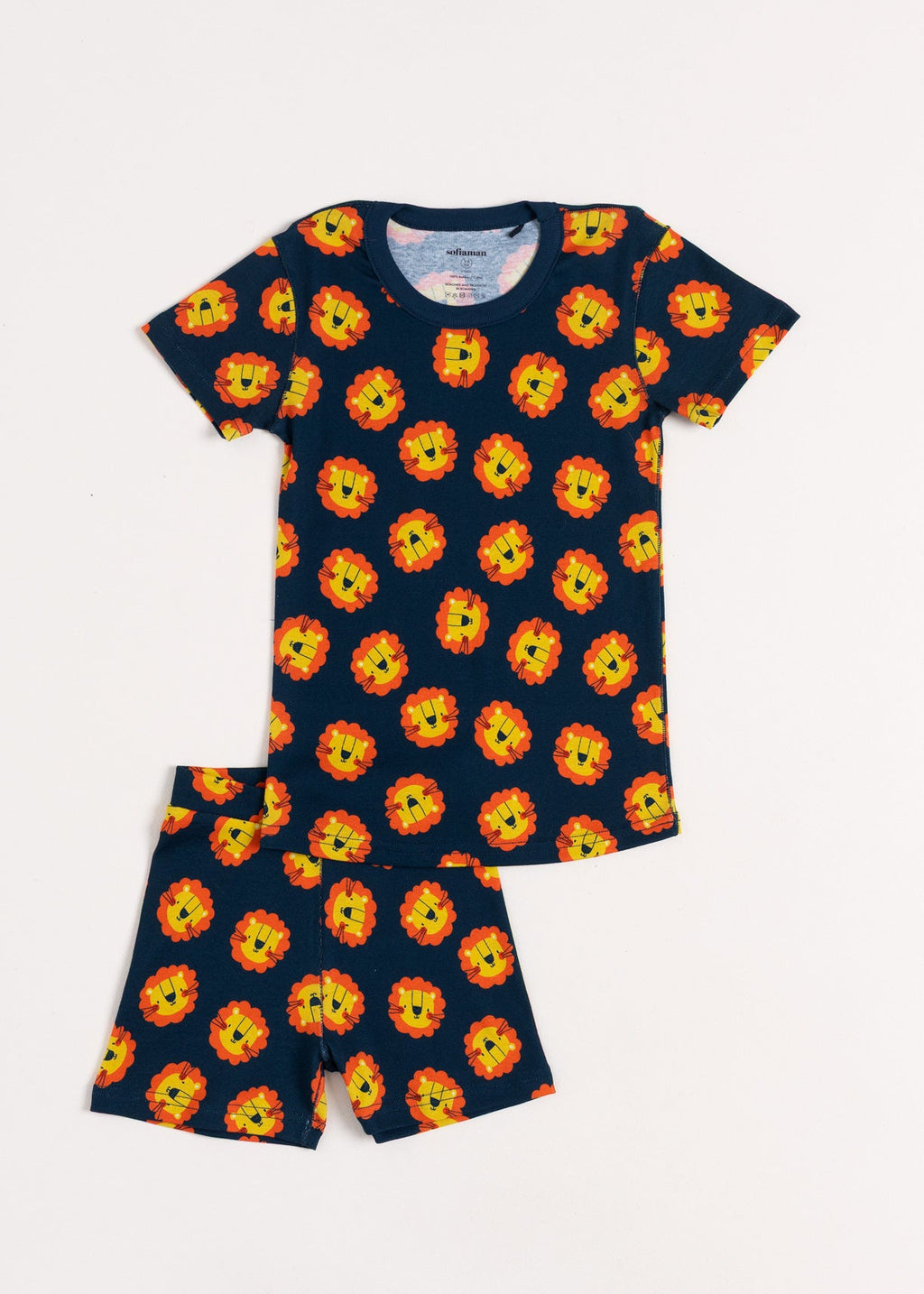 Pijama Copii Lions Bumbac Sofiaman.ro
