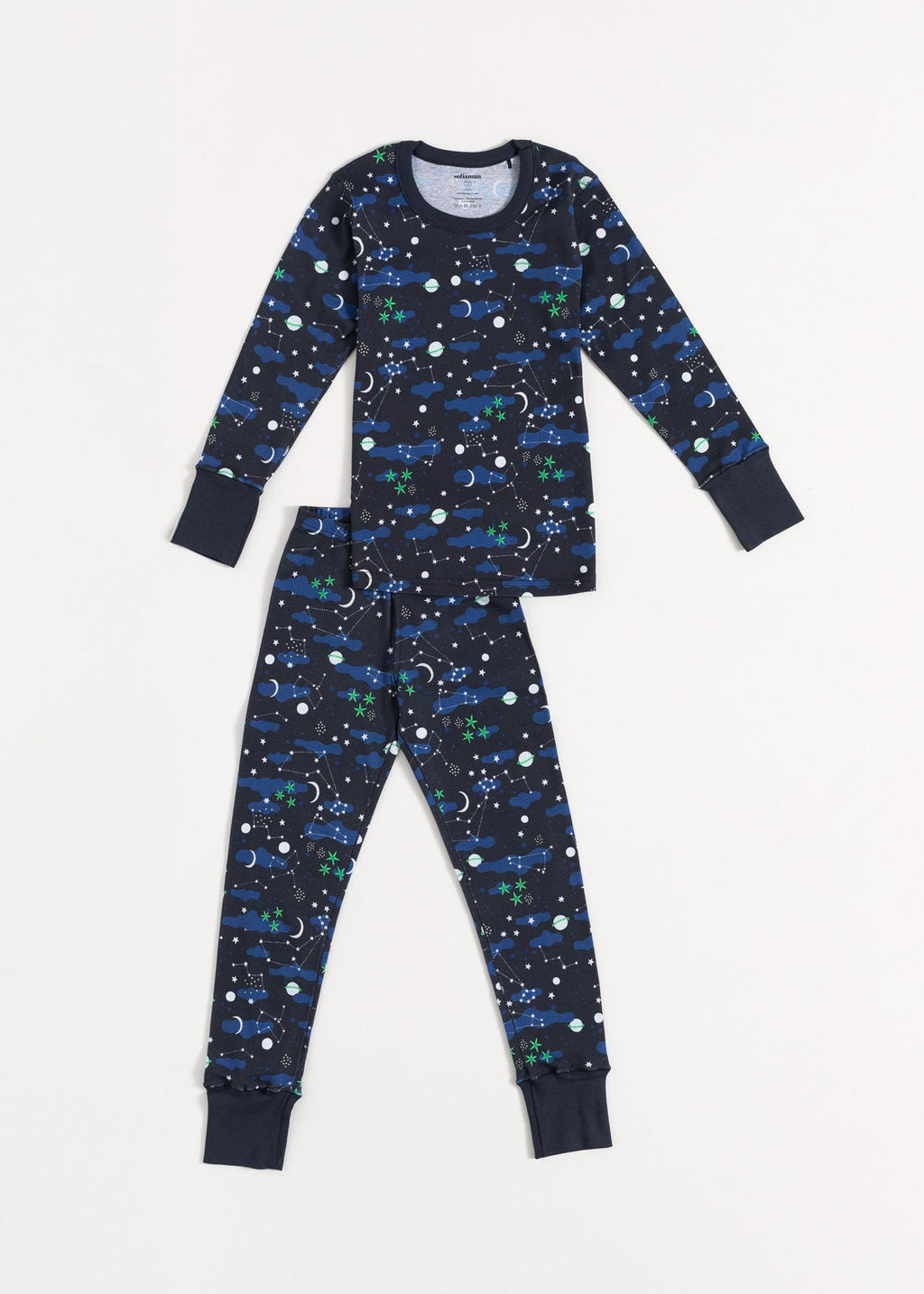 Pijama Copii Galaxy Bumbac Sofiaman.ro