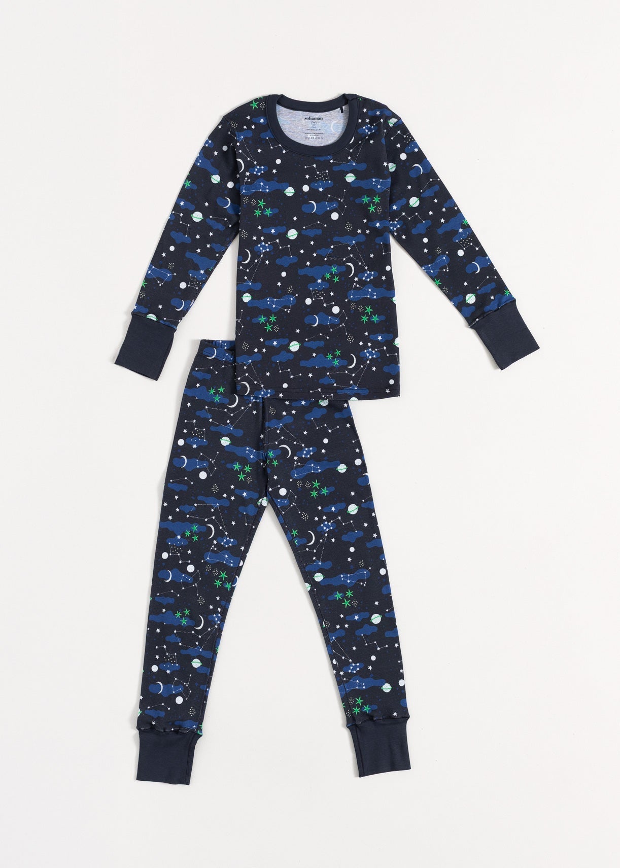 Pijama Copii Galaxy Bumbac Sofiaman.ro