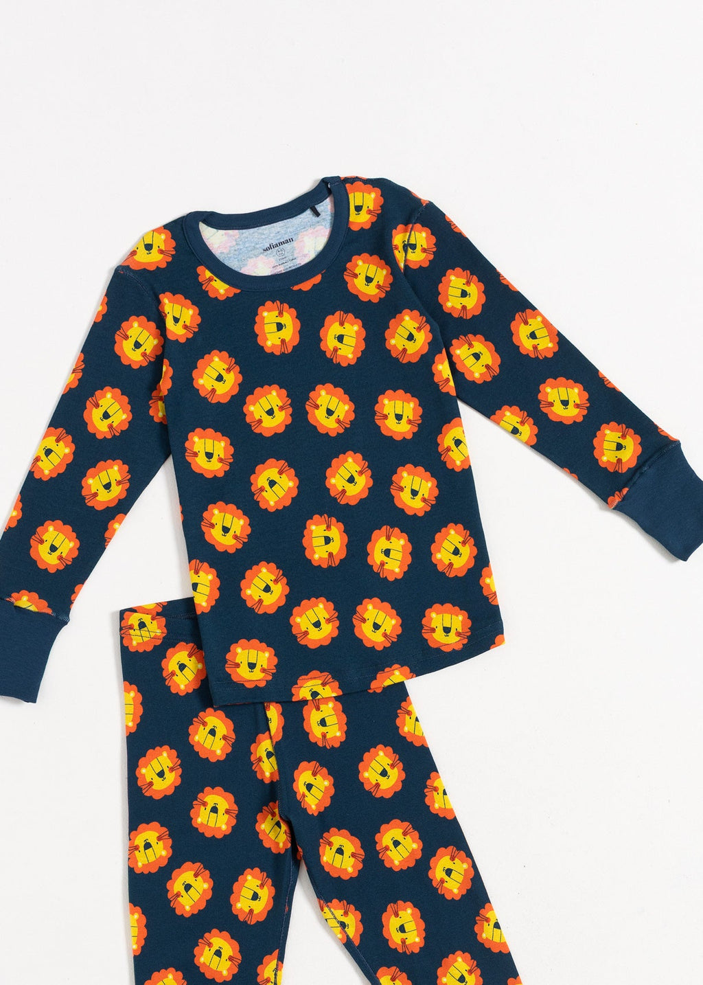 Pijama Copii Lions Bumbac Sofiaman.ro