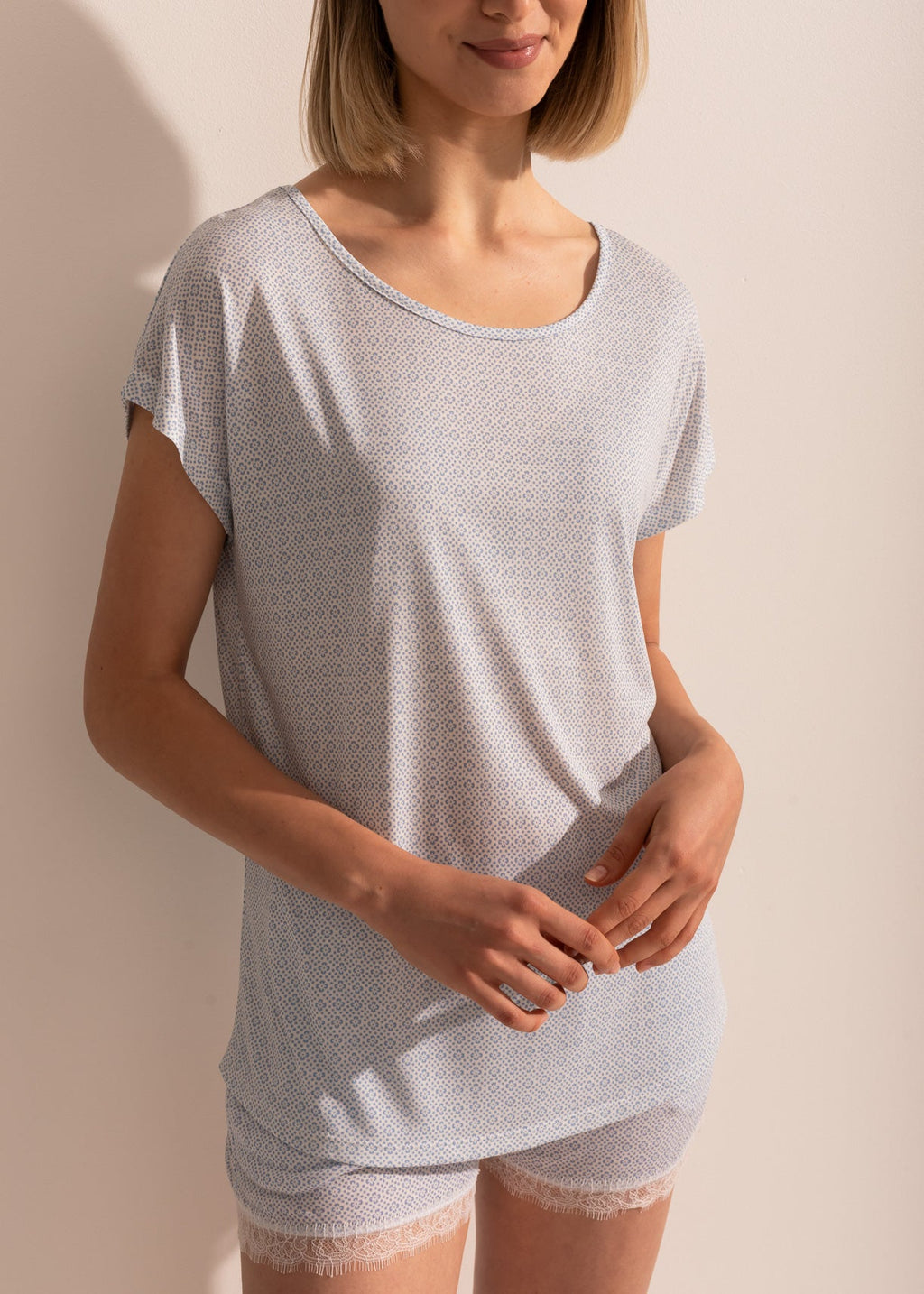 Pijama Damă Clara Micromodal Sofiaman.ro
