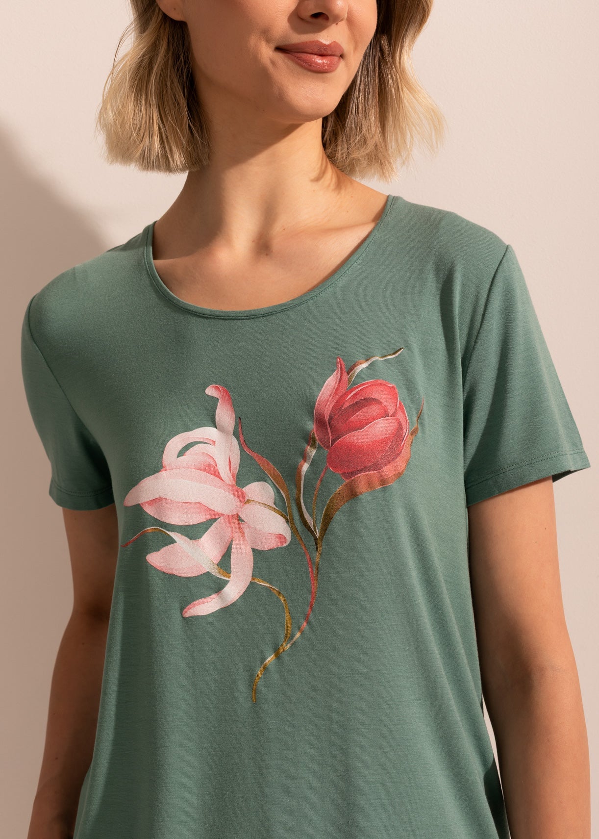Pijama Damă Flora Modal Sofiaman.ro