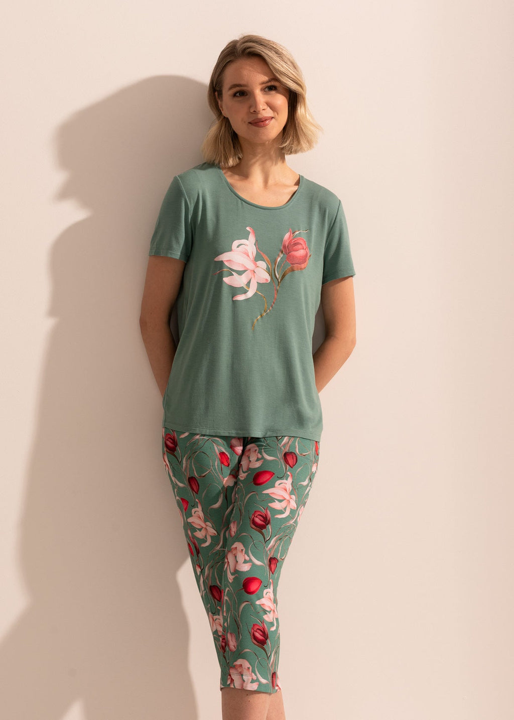 Pijama Damă Flora Modal Sofiaman.ro
