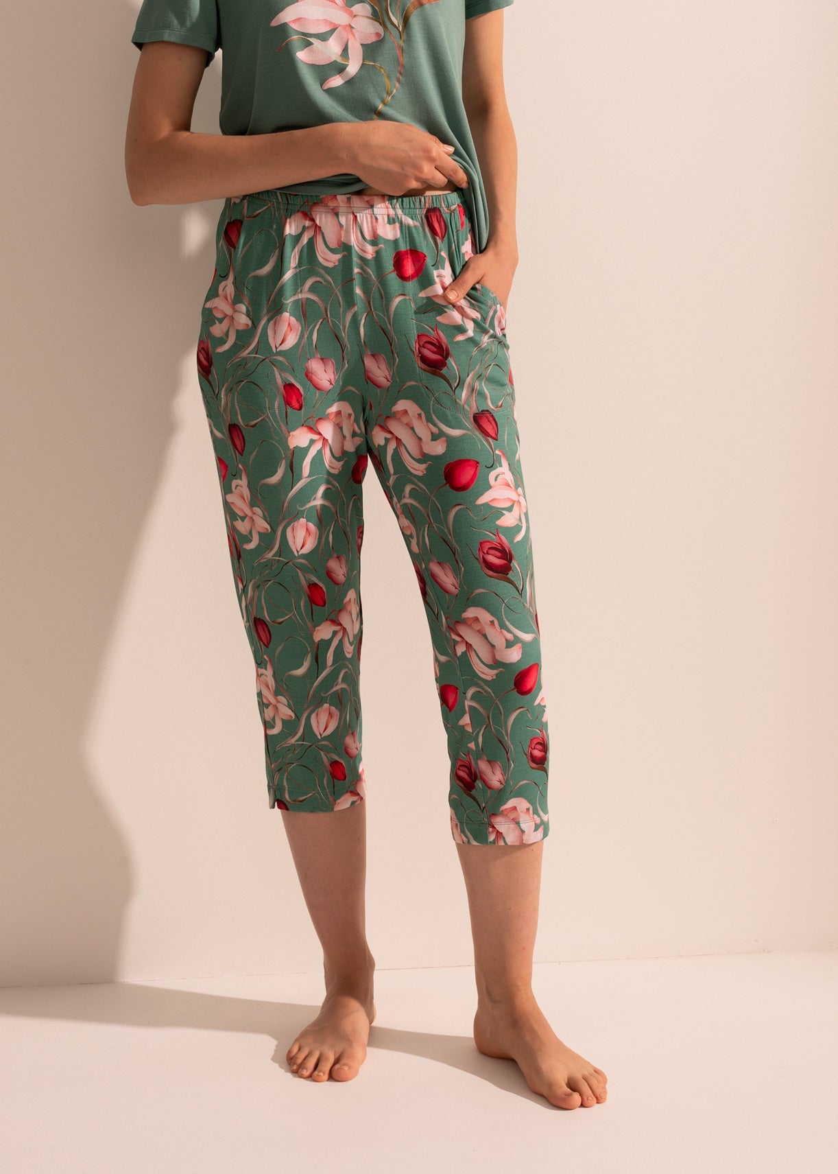 Pijama Damă Flora Modal Sofiaman.ro