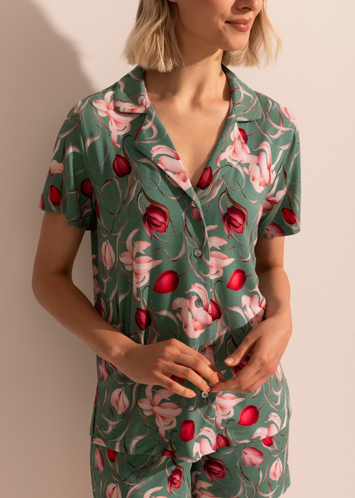 Pijama Damă Flora Modal Sofiaman.ro