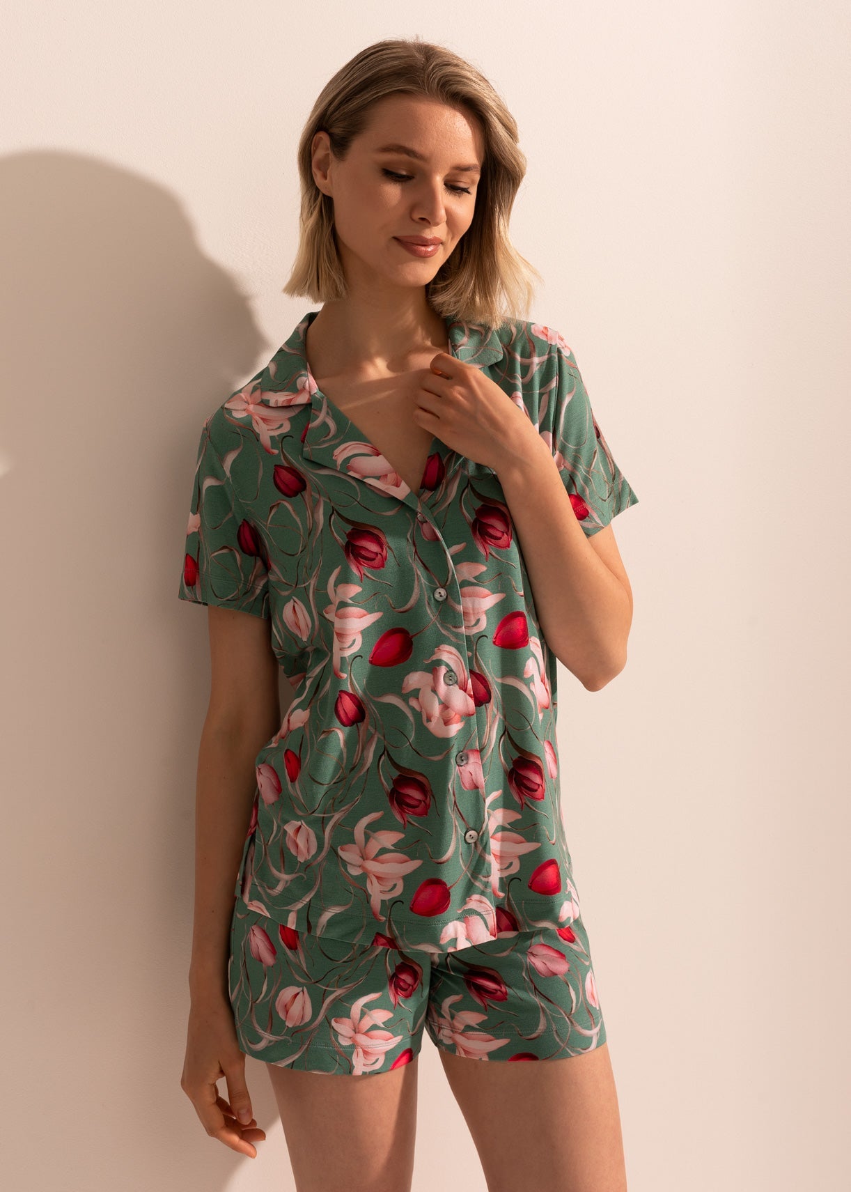 Pijama Damă Flora Modal Sofiaman.ro