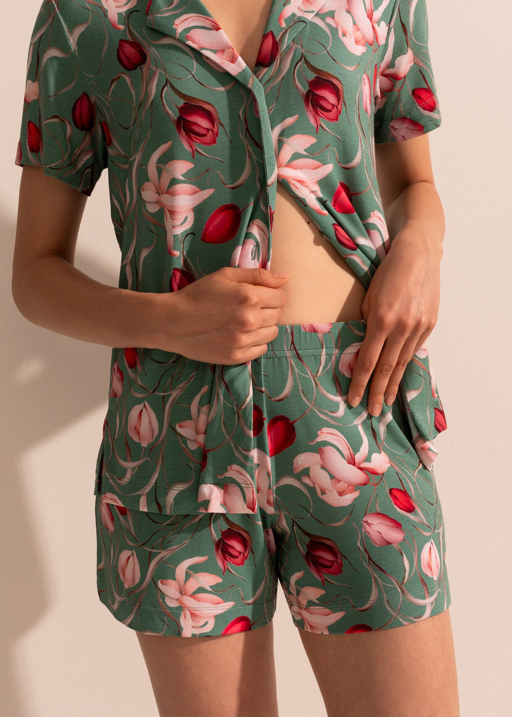 Pijama Damă Flora Modal Sofiaman.ro