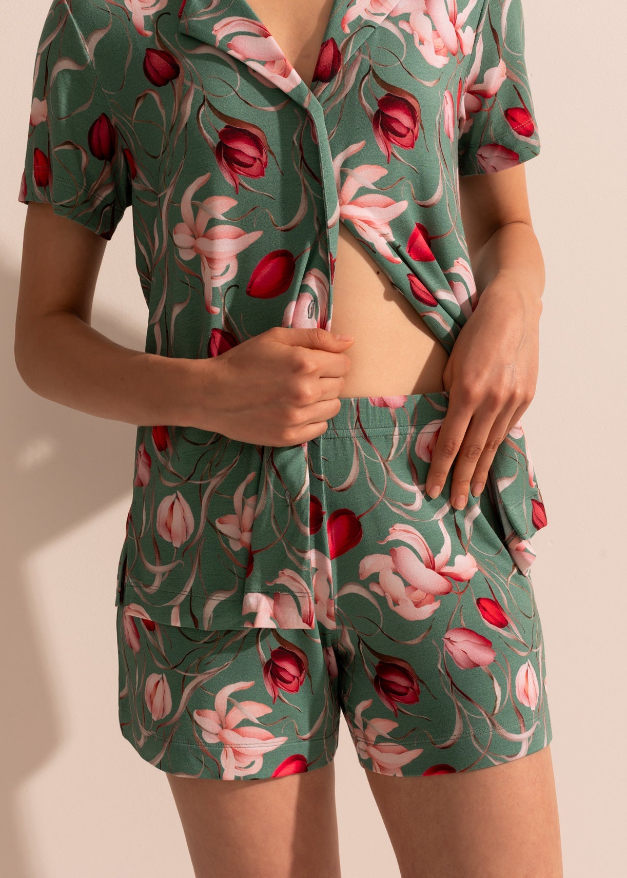 Pijama Damă Flora Modal Sofiaman.ro