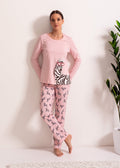 Pijama Damă Alice Bumbac TWIN Sofiaman.ro