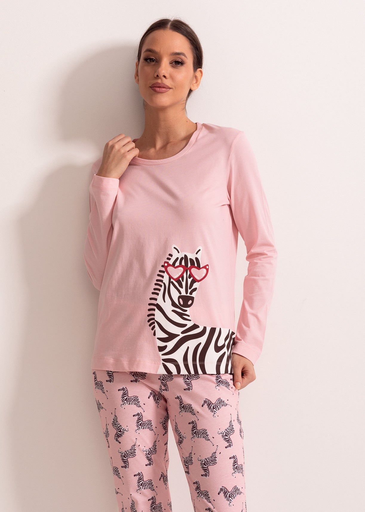 Pijama Damă Alice Bumbac TWIN Sofiaman.ro