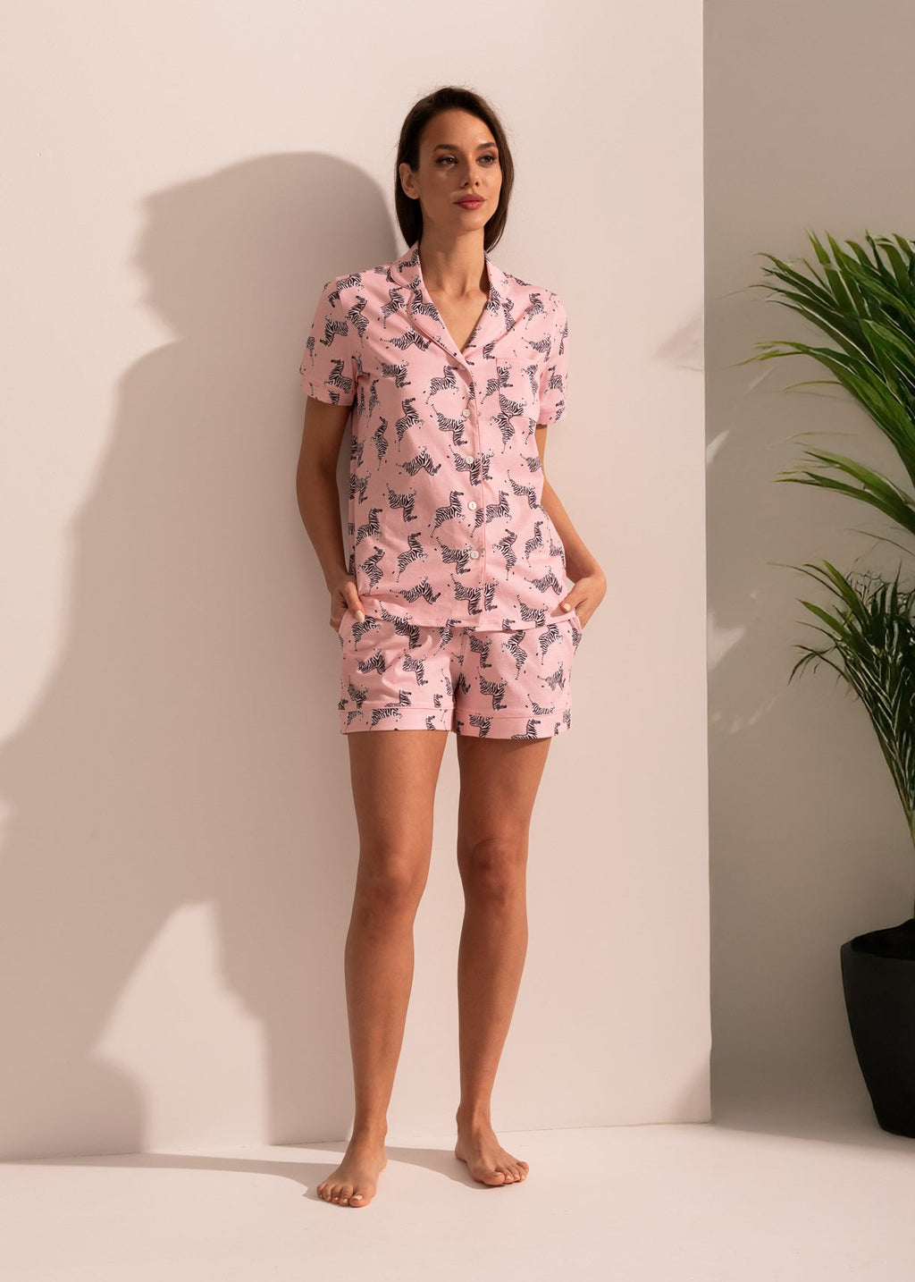 Pijama Damă Alice Bumbac TWIN Sofiaman.ro