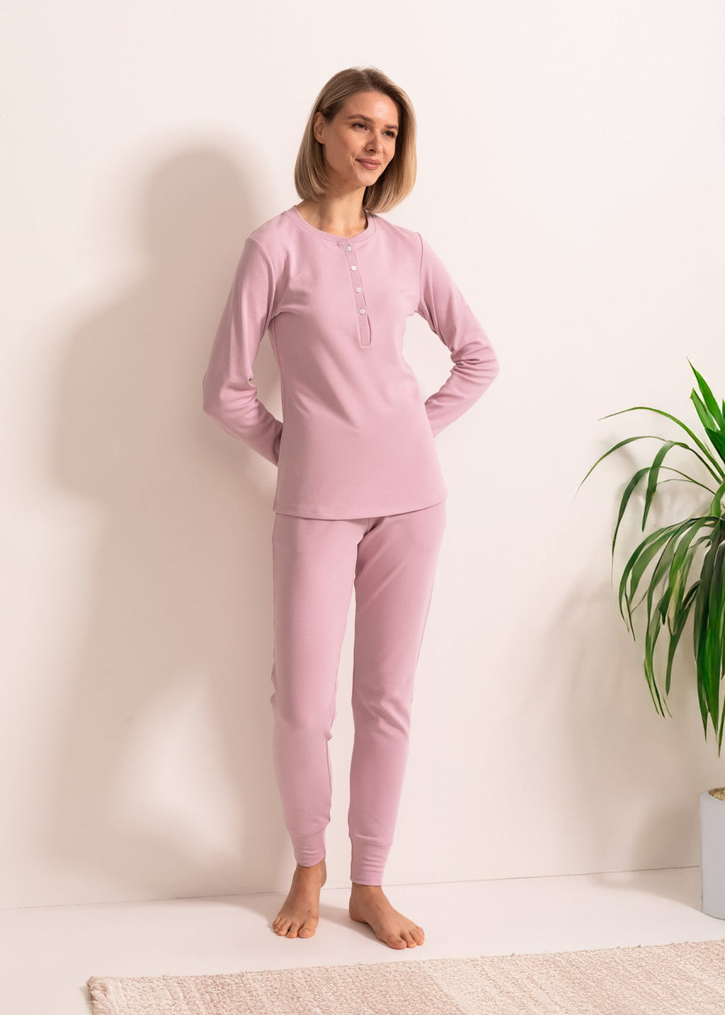 Pijama Damă Andra Bumbac Sofiaman.ro