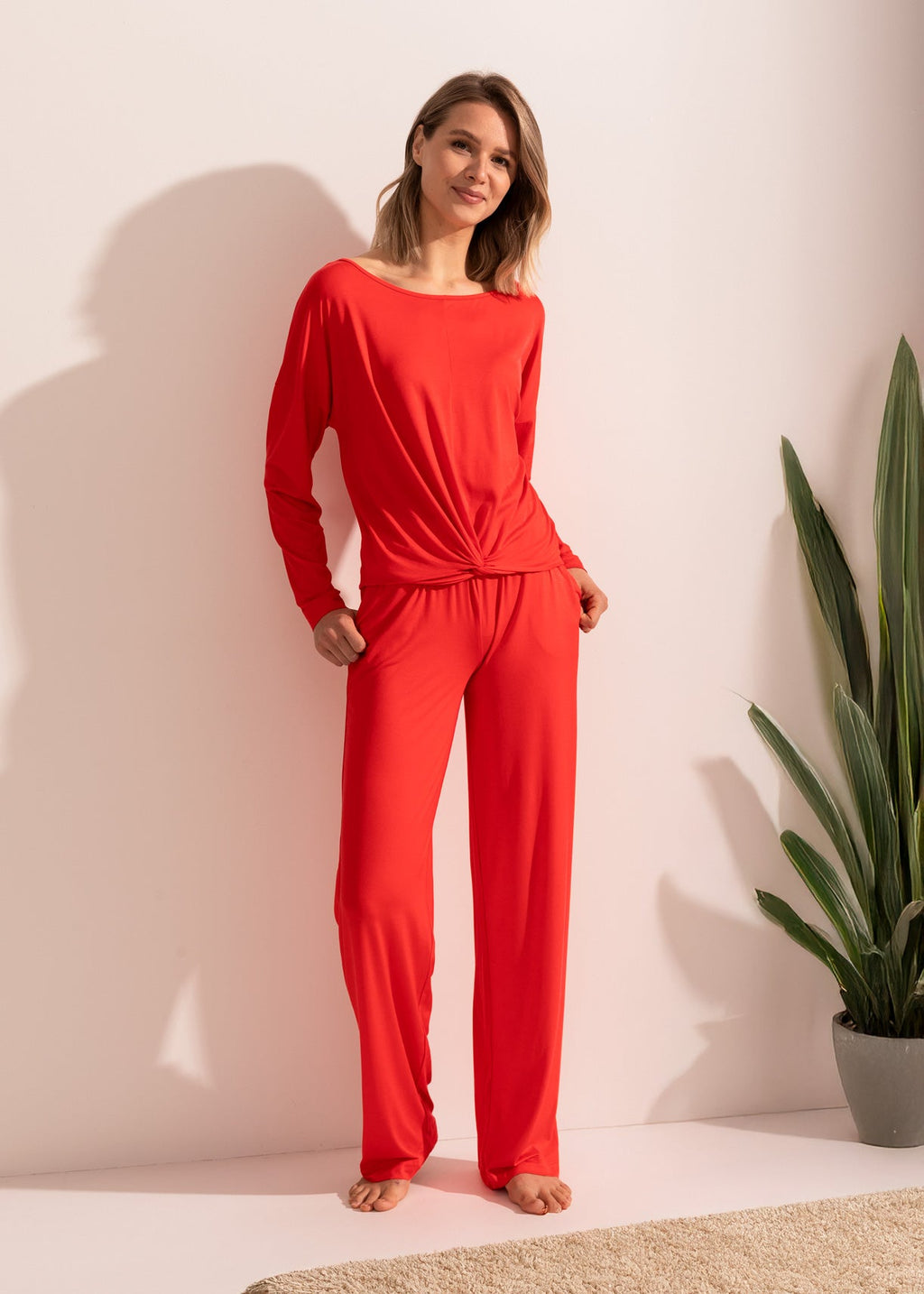 Pijama Damă Cameron Micromodal Sofiaman.ro