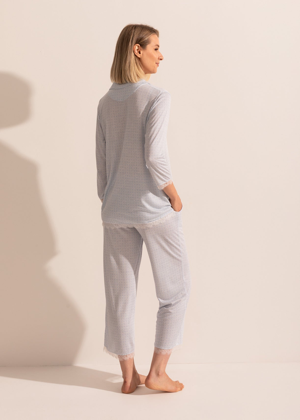Pijama Damă Clara Micromodal Sofiaman.ro