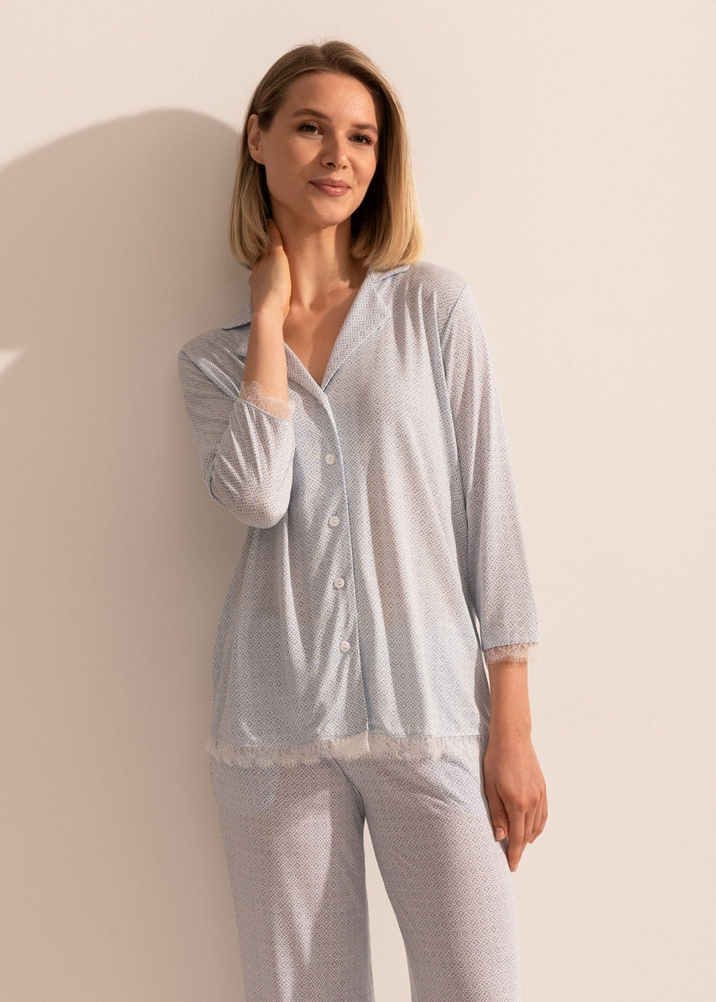 Pijama Damă Clara Micromodal Sofiaman.ro