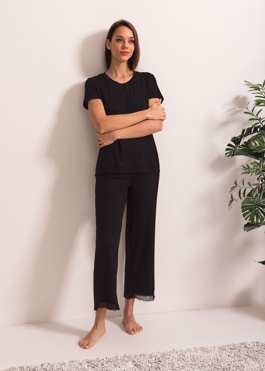 Pijama Damă Enya Viscoză Sofiaman.ro