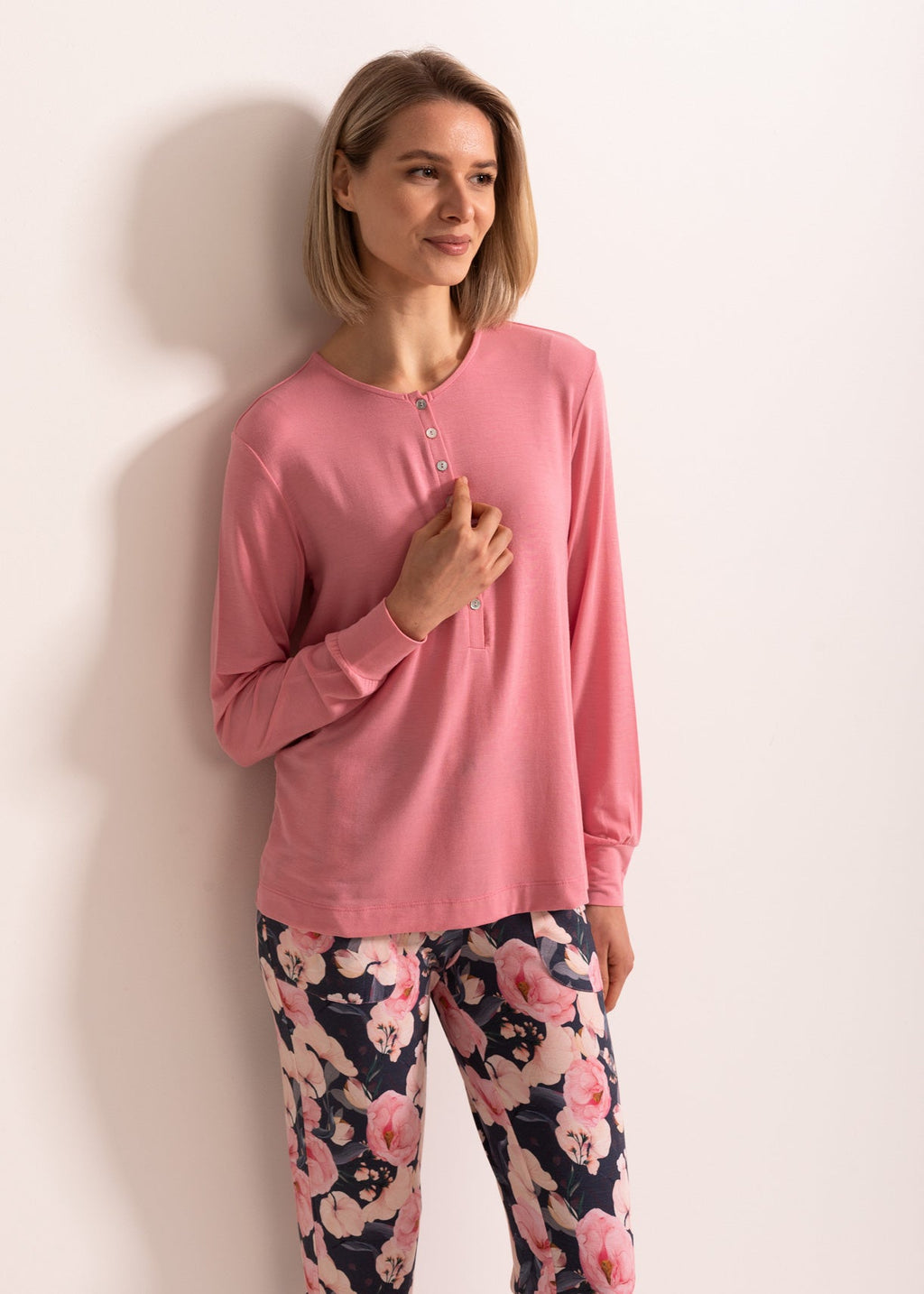 Pijama Damă Flora Modal Sofiaman.ro