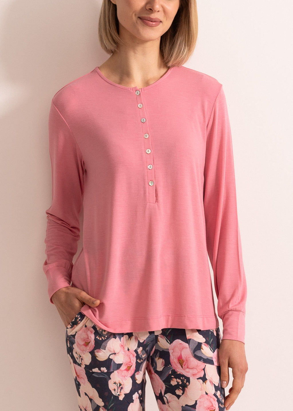 Pijama Damă Flora Modal Sofiaman.ro