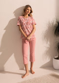 Pijama Damă Malena Bumbac TWIN Sofiaman.ro