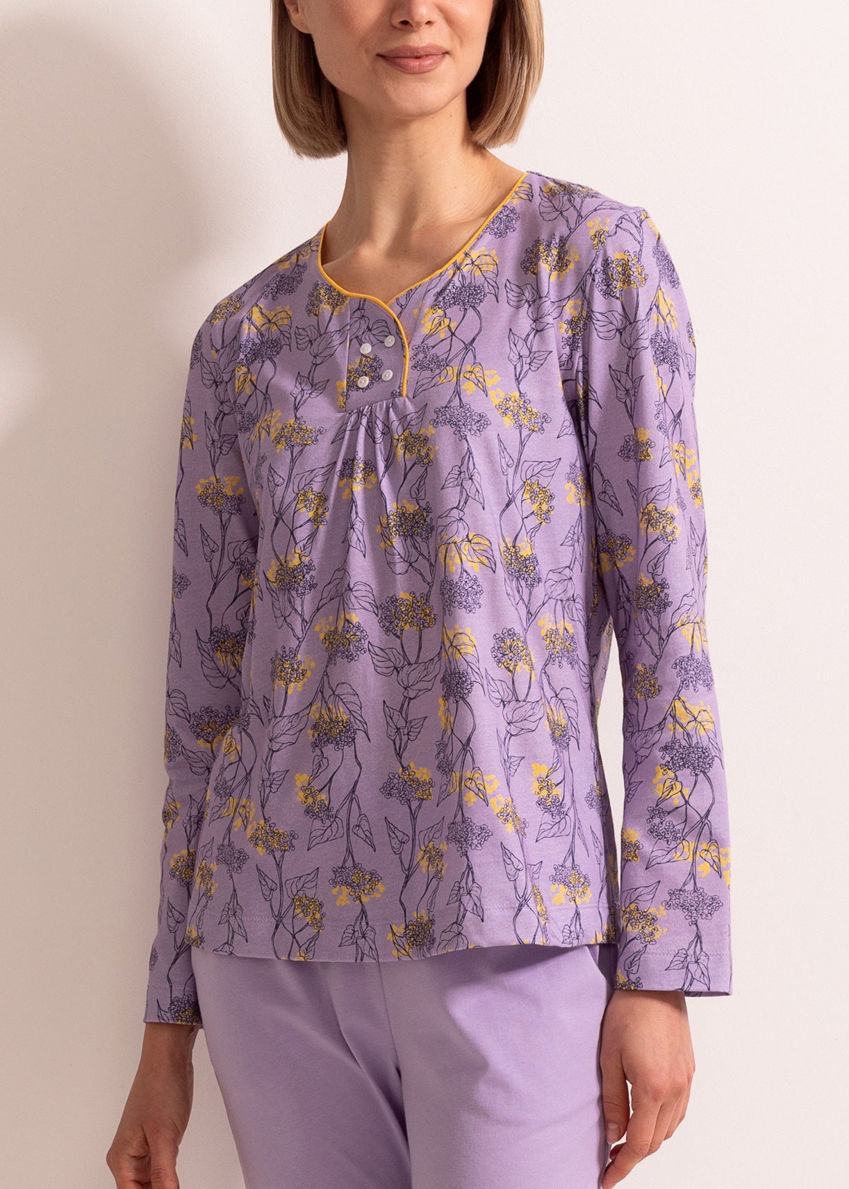 Pijama Damă Malena Bumbac TWIN Sofiaman.ro