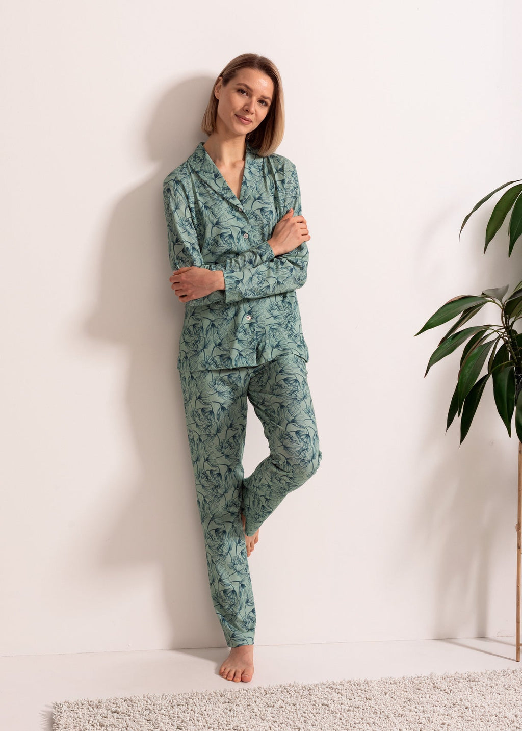 Pijama Damă Marla Romantic Modal Sofiaman.ro