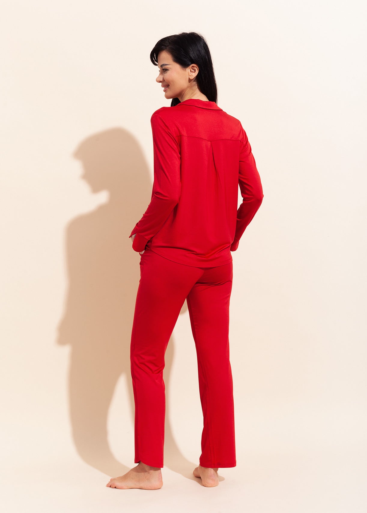 Pijama Damă Cozy Micromodal Sofiaman.ro