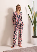 Pijama Rever Damă Flora Modal Sofiaman.ro