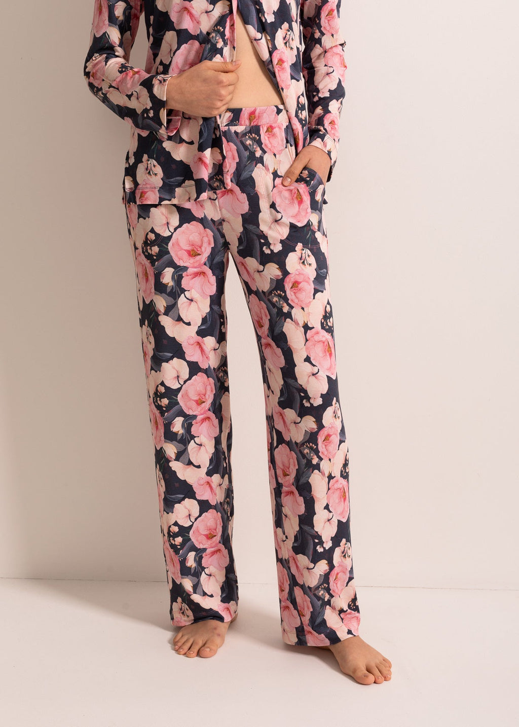 Pijama Rever Damă Flora Modal Sofiaman.ro