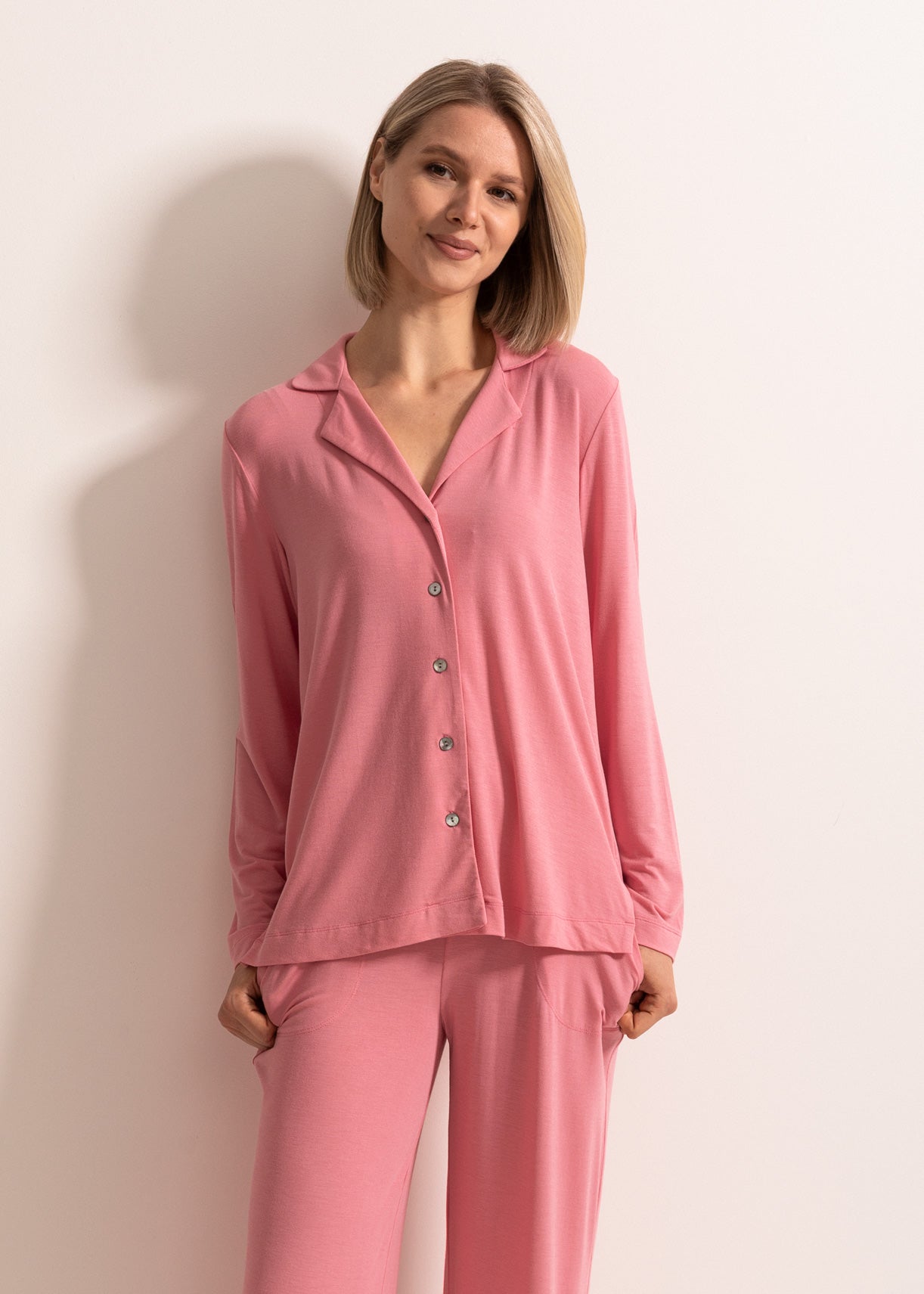 Pijama Rever Damă Flora Modal Sofiaman.ro
