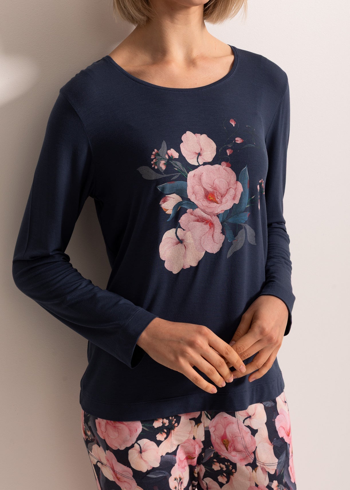 Pijama Damă Flora Modal Sofiaman.ro