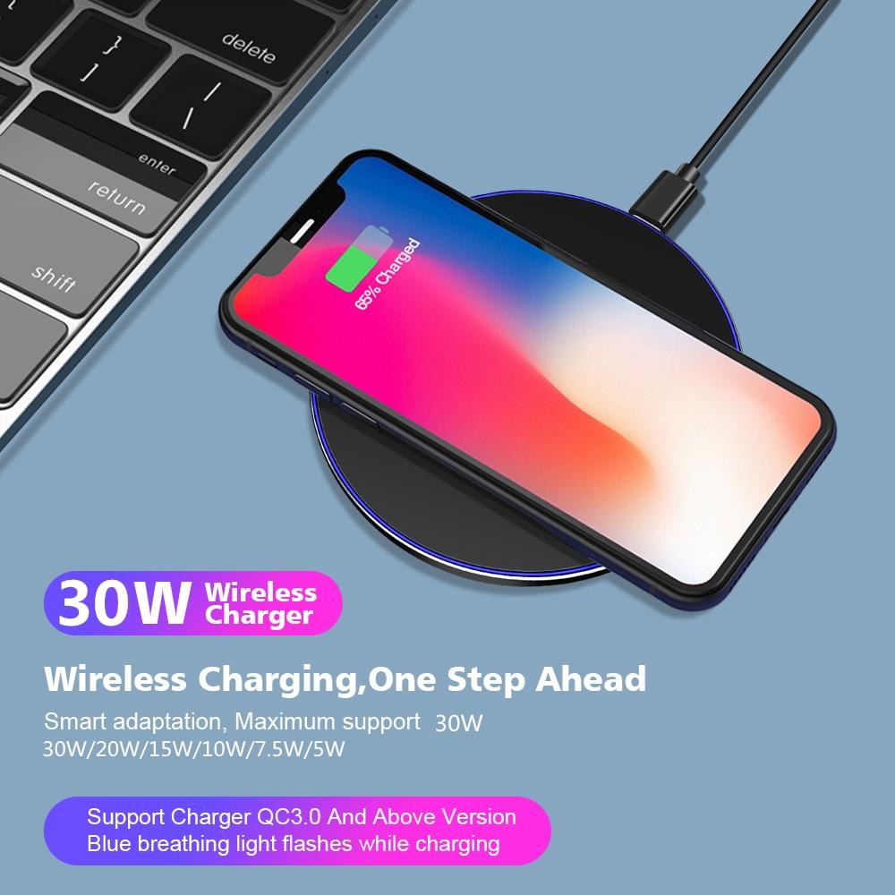 Dragon W9 30W Wireless Charging Pad - Cart2u.ro