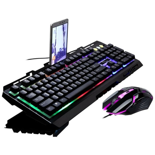 Ninja Dragons Premium NX900 USB Wired Gaming Keyboard and Mouse Set - Cart2u.ro