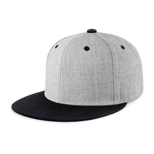 Two-Tone Edge Snapback – Acrylic Adjustable Fit & Breathable
