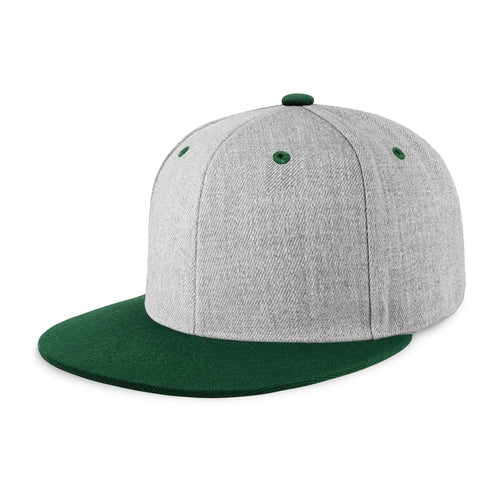 Two-Tone Edge Snapback – Acrylic Adjustable Fit & Breathable
