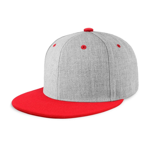 Two-Tone Edge Snapback – Acrylic Adjustable Fit & Breathable