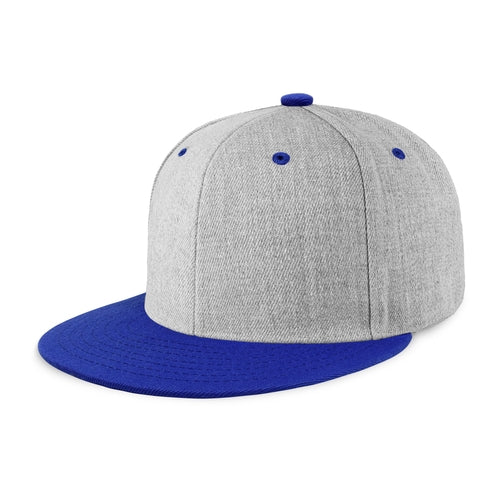 Two-Tone Edge Snapback – Acrylic Adjustable Fit & Breathable